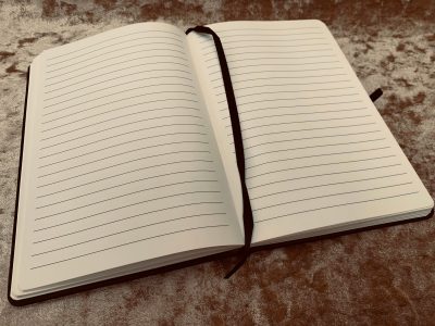 A5 Notebook Journal Tome for Dungeons and Dragons Vegan Leather Matte Black D20 Diary for Dnd and Pathfinder Notes - Image 4