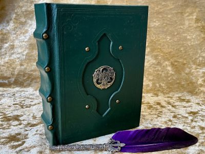 Book of Shadows Celtic old Grimoire Tome Book of Shadows Witch Journal Diary with Blank parchment Dungeons and Dragons and witchcraft