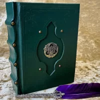 Book of Shadows Celtic old Grimoire Tome Book of Shadows Witch Journal Diary with Blank parchment Dungeons and Dragons and witchcraft