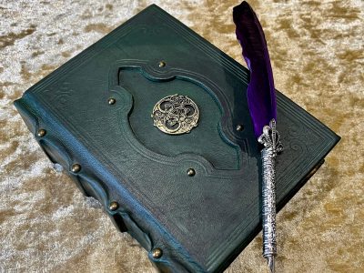 Book of Shadows Celtic old Grimoire Tome Book of Shadows Witch Journal Diary with Blank parchment Dungeons and Dragons and witchcraft - Image 2