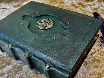 Book of Shadows Celtic old Grimoire Tome Book of Shadows Witch Journal Diary with Blank parchment Dungeons and Dragons and witchcraft - Image 6