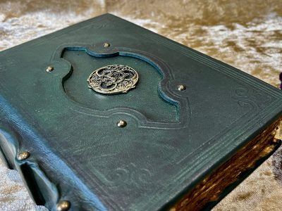 Book of Shadows Celtic old Grimoire Tome Book of Shadows Witch Journal Diary with Blank parchment Dungeons and Dragons and witchcraft - Image 7