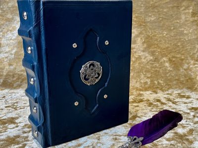 Book of Shadows Celtic Witch Grimoire Tome Book of Shadows Notebook Journal Diary with Blank parchment Dungeons and Dragons and witchcraft - Image 2