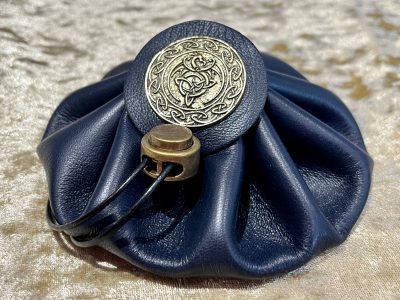 Leather Fantasy Dice Bag