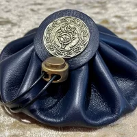 Leather Fantasy Dice Bag