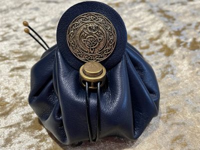 Dice Bag Celtic Wicca Dungeons and Dragons Fantasy Leather Regular - DnD Dicebag Coin Pouch LARP Bag Dungeon Gifts RPG Gift Props - Image 6