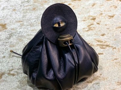 Dice Bag, Dungeons and Dragons Dice Bag, Leather Regular Dice Bag DnD Dicebag, Coin Pouch LARP Bag for DnD Gifts RPG Gift
