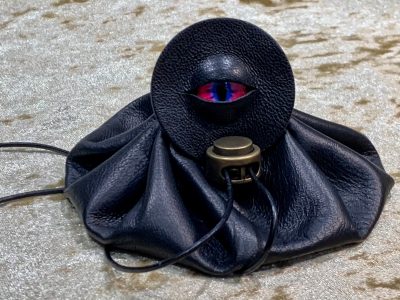 Dice Bag Dungeons and Dragons Leather Regular Dice Bag DnD Dicebag Coin Pouch LARP Bag for DnD Gifts RPG Gift - Image 3