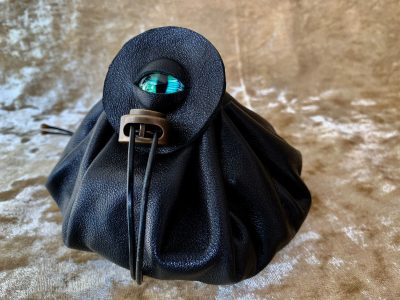 Dice Bag Dungeons and Dragons Leather Regular Dice Bag DnD Dicebag Coin Pouch LARP Bag for DnD Gifts RPG Gift Props larping