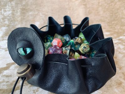 Dice Bag Dungeons and Dragons Leather Regular Dice Bag DnD Dicebag Coin Pouch LARP Bag for DnD Gifts RPG Gift Props larping - Image 3