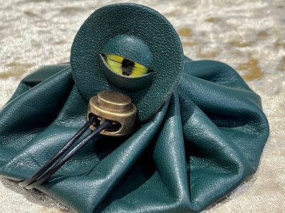 Dice Bag Dungeons and Dragons Leather Regular - DnD Dicebag Coin Pouch LARP Bag Dungeon Gifts RPG Gift Props - Image 2