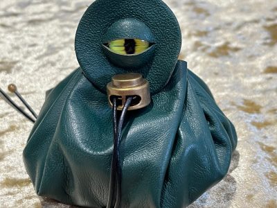 Dice Bag Dungeons and Dragons Leather Regular - DnD Dicebag Coin Pouch LARP Bag Dungeon Gifts RPG Gift Props - Image 3