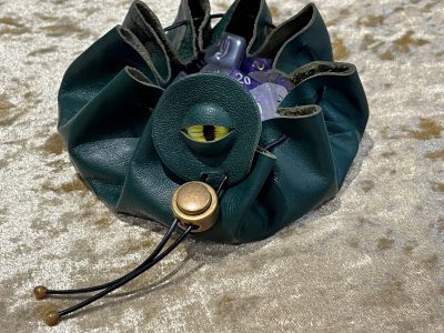 Dice Bag Dungeons and Dragons Leather Regular - DnD Dicebag Coin Pouch LARP Bag Dungeon Gifts RPG Gift Props - Image 7