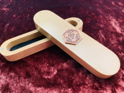 Dice Vault Dungeons and Dragons Leather DnD Dice Vault with D20 Coin. Dungeon Gifts RPG Christmas gift
