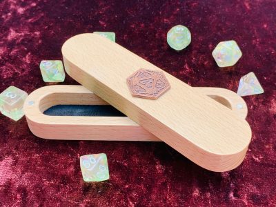 Dice Vault Dungeons and Dragons Leather DnD Dice Vault with D20 Coin. Dungeon Gifts RPG Christmas gift - Image 6