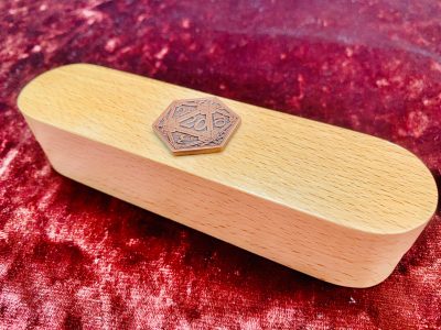 Dice Vault Dungeons and Dragons Leather DnD Dice Vault with D20 Coin. Dungeon Gifts RPG Christmas gift - Image 8