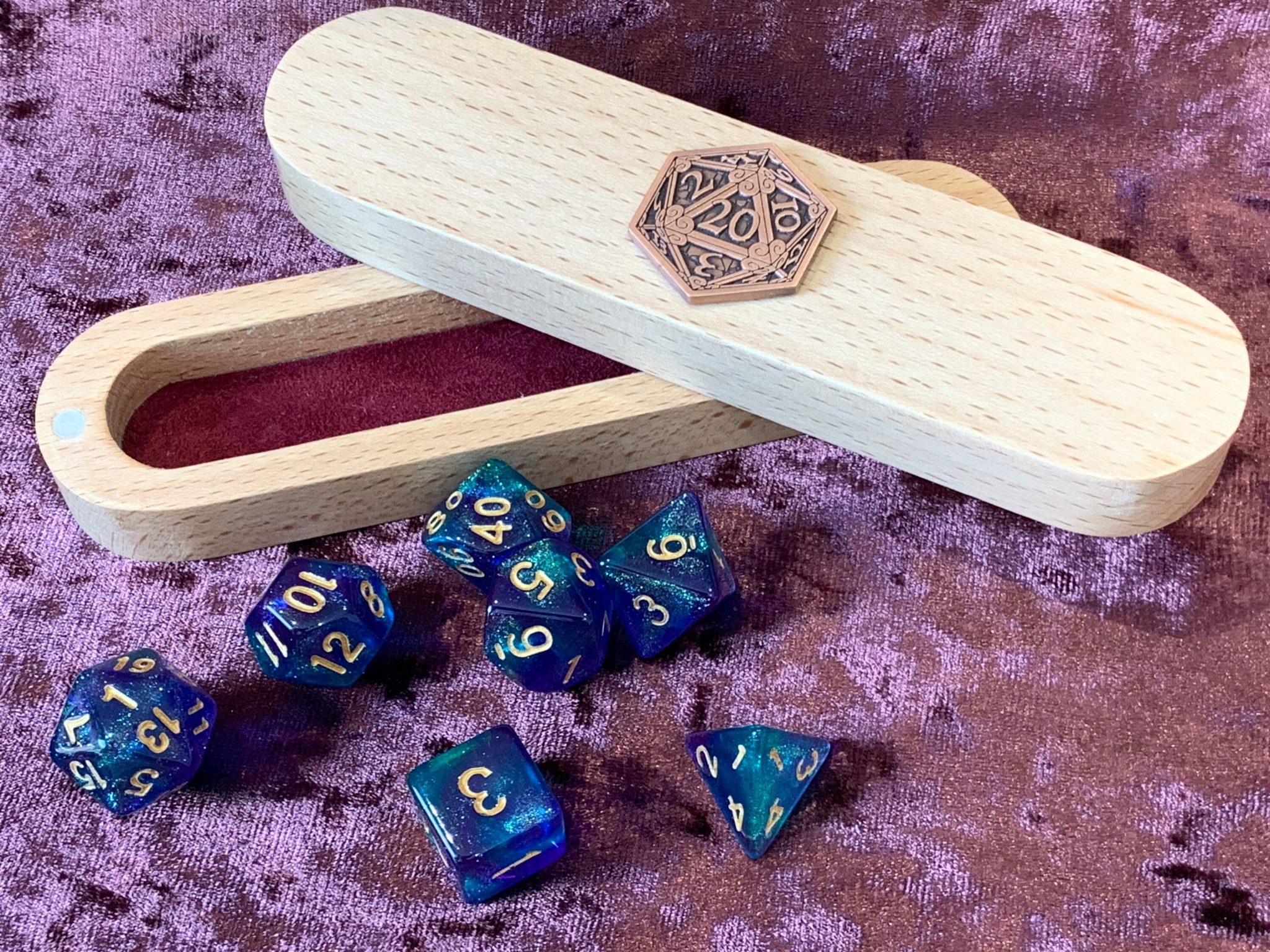 Dice Vault Dungeons and Dragons Leather DnD Dice Vault