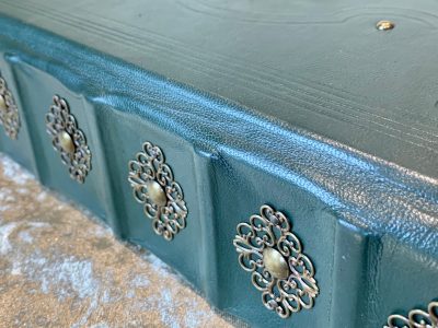 Dragon Leather Notebook old Tome Book Grimoire Blank A4 Notebook Journal Diary with deckled parchment Dungeons and Dragons Christmas Gift - Image 6