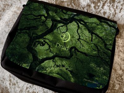 Druid Class Messenger Bag Dungeons and Dragons. Fantasy rpg Bag LARGE Dnd shoulder Messenger Bag for Gifts RPG Gift Props Christmas Gifts
