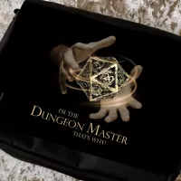 Dungeon Master dm Messenger Bag Dungeons and Dragons. Fantasy rpg Bag Dnd shoulder Messenger Bag for DnD Gifts RPG Gift Props Christmas gift