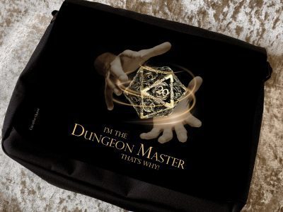 Dungeon Master dm Messenger Bag Dungeons and Dragons. Fantasy rpg Bag Dnd shoulder Messenger Bag for DnD Gifts RPG Gift Props Christmas gift