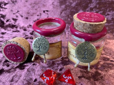 Dungeons and Dragons - 2 set Healing Potions RPG Fantasy Gifts games magic potion bottles gift  DnD DnD5e - Image 3