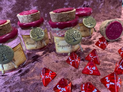 Dungeons and Dragons - 5e 4 set Healing Potions Gift for RPG Props games magic gifts potion bottles - DnD DnD 5e - Image 3