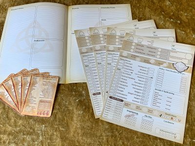 Dungeons and Dragons Character Sheets and Game Reference Cards - NEW AND IMPROVED (Pack of 5 each) for DnD and DnD5e 5th Edition A5 Booklet - Image 2