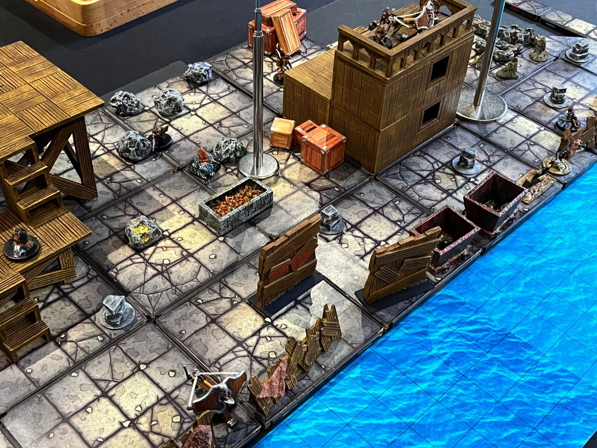 Adjustable Flight Stand Combat Risers Dungeons and Dragons