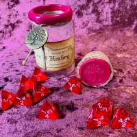 Dungeons and Dragons DnD DnD5e Healing Potion all 4 in one 10 dice DnD Gifts RPG Props.