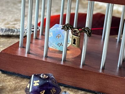 Dungeons and Dragons Hardwood Dice Jail DnD Handmade Pathfinder Wooden, Jail, Prison for your Naughty, Misbehaving Dice Xmas gift - Image 7