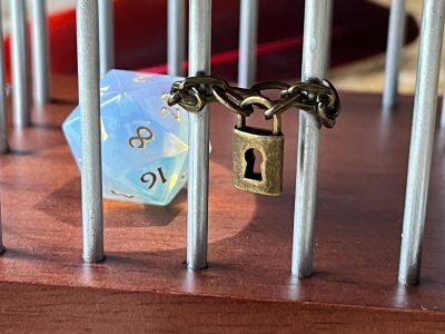 Dungeons and Dragons Hardwood Dice Jail DnD Handmade Pathfinder Wooden, Jail, Prison for your Naughty, Misbehaving Dice Xmas gift - Image 8