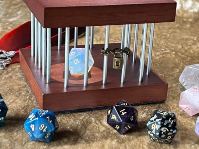 Dungeons and Dragons Hardwood Dice Jail DnD Handmade Pathfinder Wooden, Jail, Prison for your Naughty, Misbehaving Dice Xmas gift - Image 9