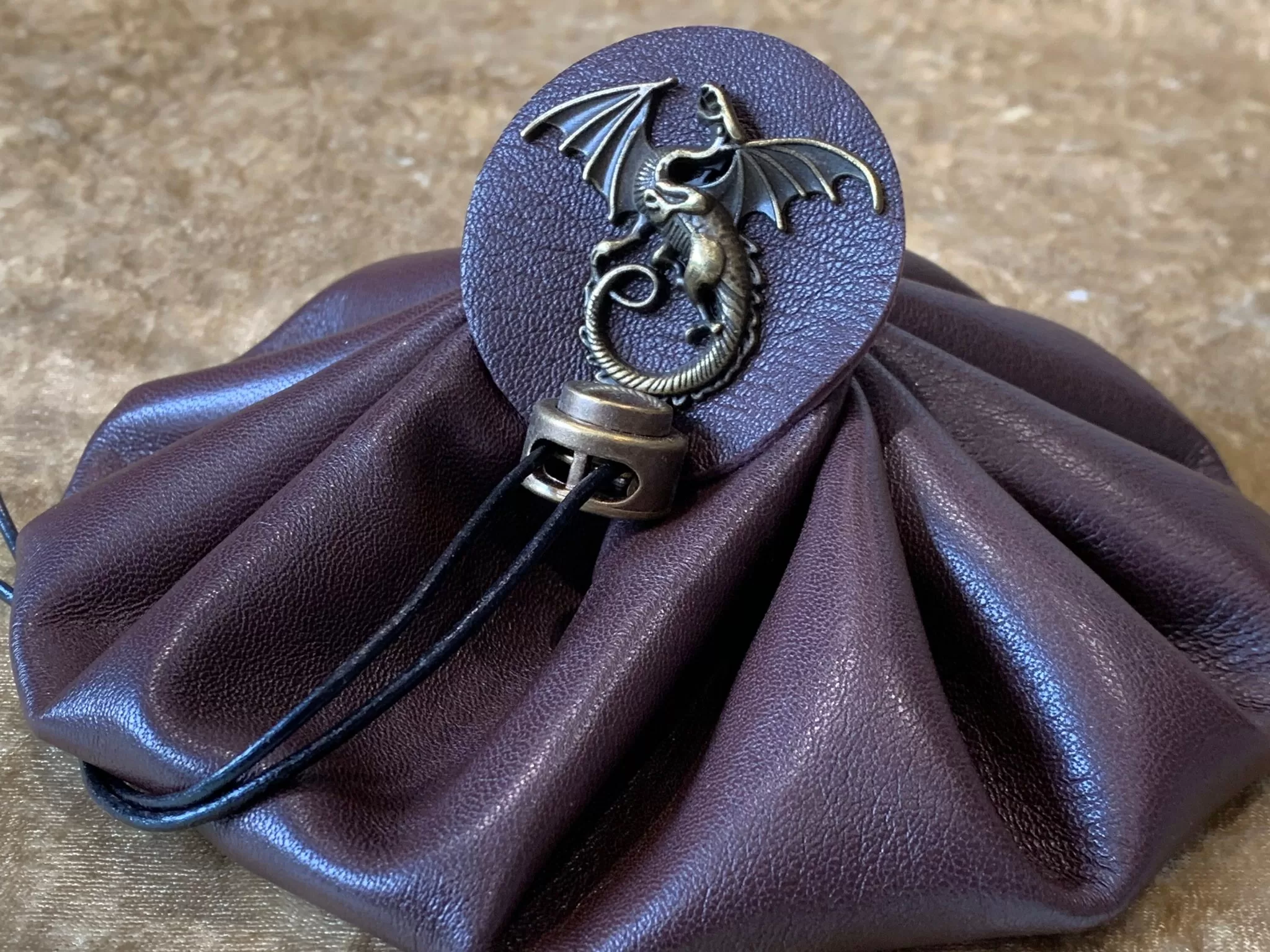 Dragon leather bag hotsell