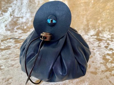 Dungeons and Dragons Large Genuine Real Luxury Leather Dice Bags DnD Dicebag Coin Pouch LARP Bag for DnD Gifts RPG Props larping Gift