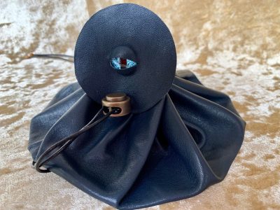 Dungeons and Dragons Large Genuine Real Luxury Leather Dice Bags DnD Dicebag Coin Pouch LARP Bag for DnD Gifts RPG Props larping Gift - Image 2