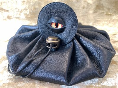 Dungeons and Dragons Large Genuine Real Luxury Leather Dice Bags DnD Dicebag Coin Pouch LARP Bag for DnD Gifts RPG Props larping Gift - Image 2