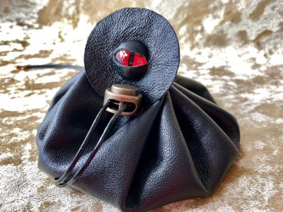 Dungeons and Dragons Leather Regular Dice Bag DnD Dicebag Coin Pouch LARP Bag for DnD Gifts RPG Gift Props larping - Image 2