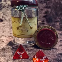 Dungeons and Dragons Potion of Healing for DnD, Dungeons and Dragons, Fantasy Gifts RPG Props larping Gift