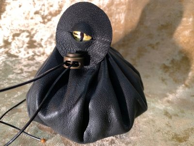 Dungeons and Dragons Regular Genuine Real Luxury Leather Dice Bag DnD Dicebag Coin Pouch LARP Bag for DnD Gifts RPG Props larping Gift