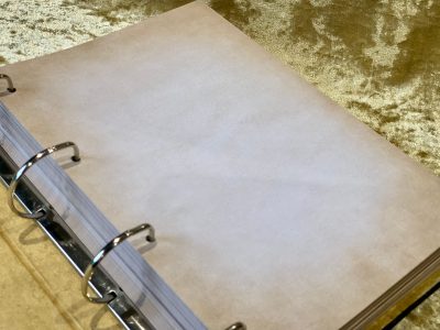 Fantasy Old Vintage Paper A4 Binder -100 page pack- Viking, Witchcraft, D&D, RPG, Prop, Tome Book Grimoire - Image 2