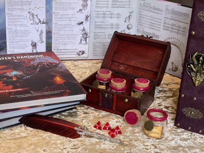 Healing Potion Gift Box Set - Dungeons and Dragons - 5e 4 set Healing Potions for RPG Props games magic gifts potion bottles - Image 4