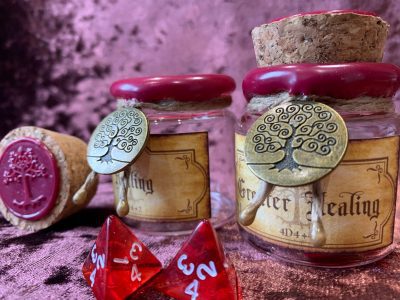 Healing Potion Gift Box Set - Dungeons and Dragons - 5e 4 set Healing Potions for RPG Props games magic gifts potion bottles - Image 9