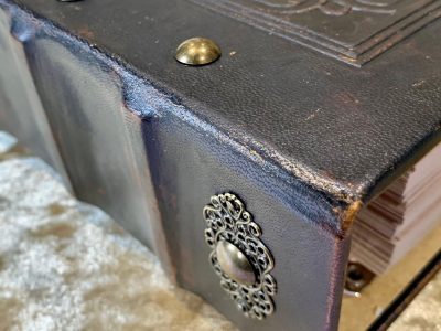 Leather Binder A4 Fantasy Celtic Cross Viking, Witchcraft, D&D, RPG, Prop, Tome Book Grimoire gift - Image 8