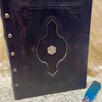 Leather Binder A4 Fantasy D20 Dungeons and Dragons, D&D, RPG, Prop, Tome Book Grimoire Blank