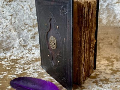 Leather Notebook BOS Book of Shadows Spell Book Old Antique Grimoire Tome Journal with Blank Parchment Dungeons and Dragons for witchcraft - Image 6