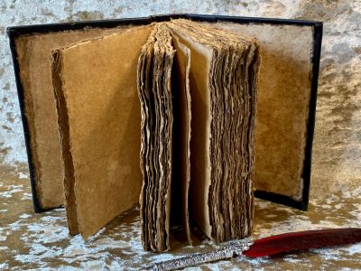 Leather Notebook Fantasy Celtic Trinity Knot Tome Book of Shadows BOS Journal with Deckled A5 Parchment for Witchcraft Christmas gifts - Image 7
