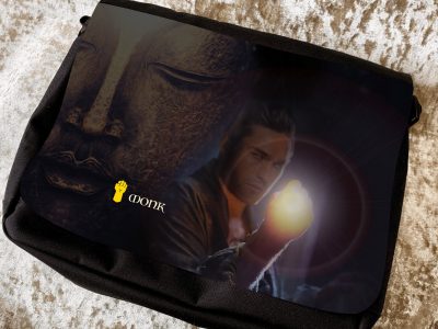 Monk Class Messenger Bag Dungeons and Dragons. Fantasy rpg Bag LARGE Dnd shoulder Messenger Bag for Gifts RPG Gift Props Christmas Gift