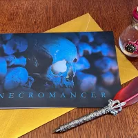 Necromancer Greeting Card