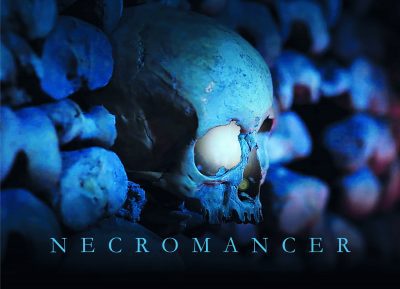 Necromancer A5 Greeting Card with Gold Metallic Envelope Dungeons and Dragons. Fantasy rpg for DnD Gifts RPG Gift Props Christmas gifts - Image 2